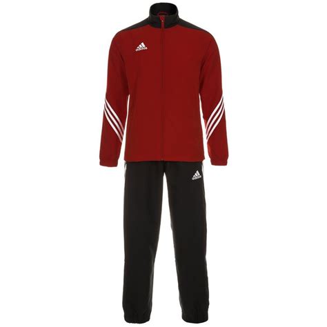 adidas anzug sereno 14 xxl rot|adidas Sereno 14 Präsentationsanzug Rot Schwarz.